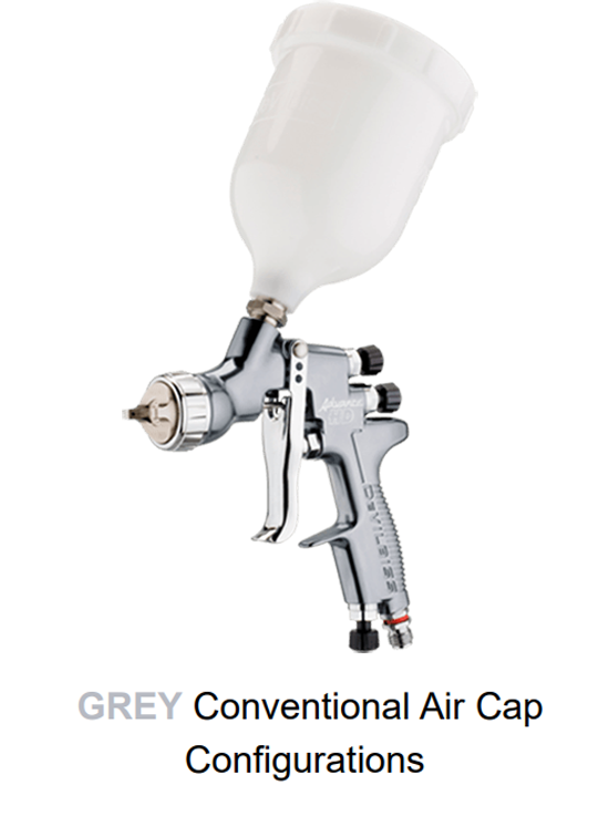 DeVilbiss Advance HD Gravity Feed Spray Gun - Total Finishing Supplies
