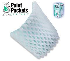 Paint Pockets Green Pads (40 Per Case) Booth Filter
