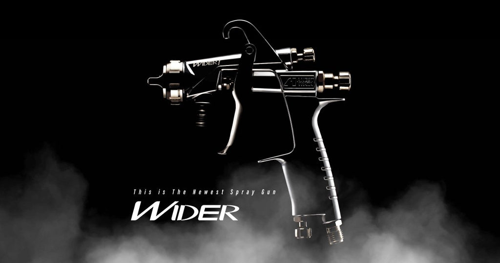 Anest Iwata Wider Series Spray Gun - Wider1 Gravity