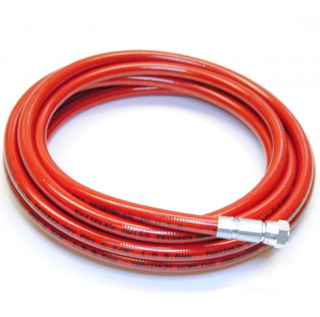 3/8 Airless Hose Red (3500 Psi) - 50 Fittings: Females