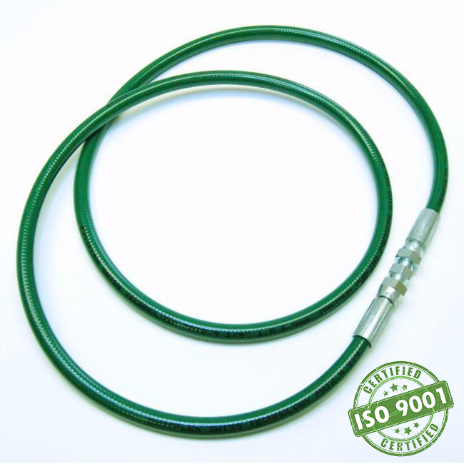 1/4” Airless Hose – Green (6100 psi) - Fittings: 1/4" Females