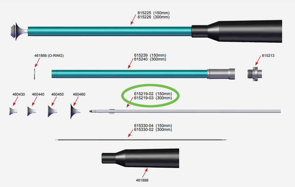 MS Elite M5 Manual Applicator Pressure Bar