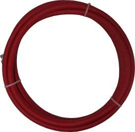 3/8 Air Hose - Red (200 Psi) Fittings: 1/4 Nps 5