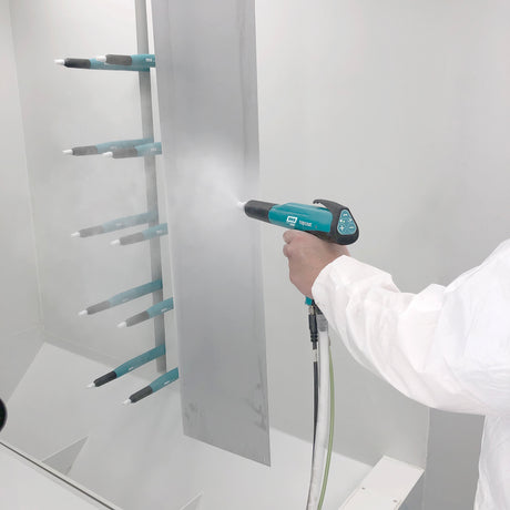 powder coating station