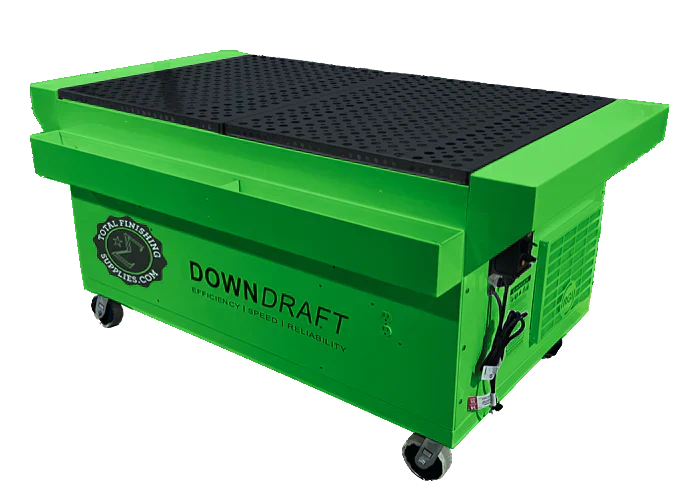 Why the Total Finishing Supplies Downdraft Table 6’ x 3’ Is a Must-Have for Your Shop