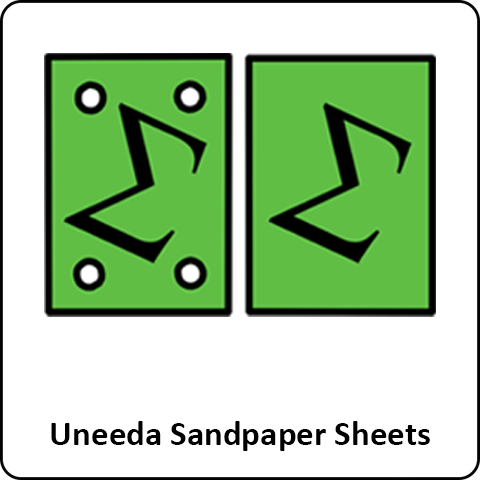 Uneeda Sandpaper Sheets