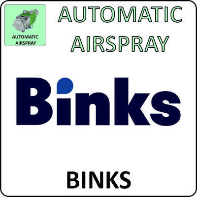 Pistolas de pulverización automáticas Binks 