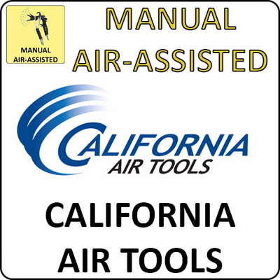 Pistolas sin aire asistidas por aire manuales de California Air Tools 
