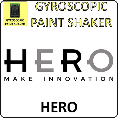 Agitadores de pintura giroscópicos Hero 