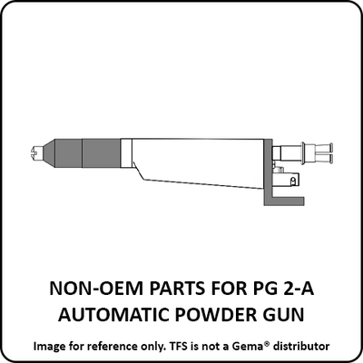 Non-OEM Parts For Gema® PG 2-A Automatic Powder Gun