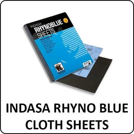 INDASA Rhyno Blue Cloth Sheets