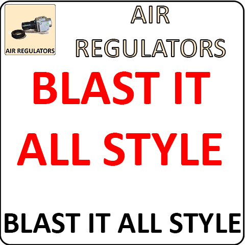 Pirate Brand Blast It All Style Air Regulators