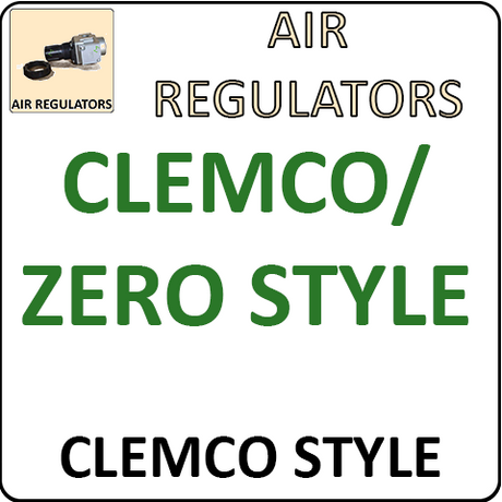 Pirate Brand Clemco/Zero Style Air Regulators