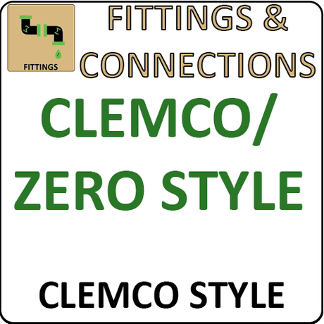 Pirate Brand Clemco/Zero Style Fittings and Connections
