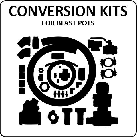 Pirate Brand Conversion Kits for Blast Pots