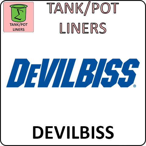 DeVilbiss Pressure Tank And Pot Liners