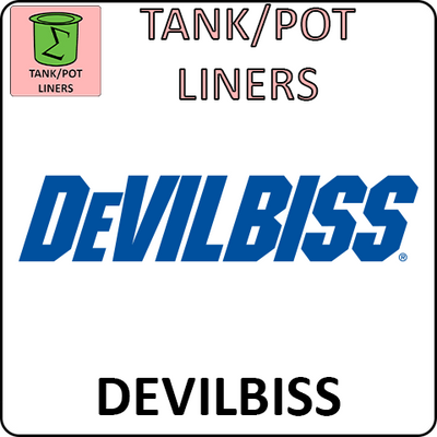 DeVilbiss Pressure Tank And Pot Liners