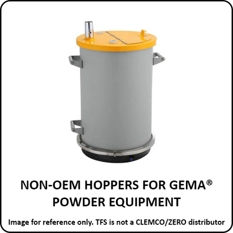 Non-OEM Hoppers For Gema® Powder Equipment