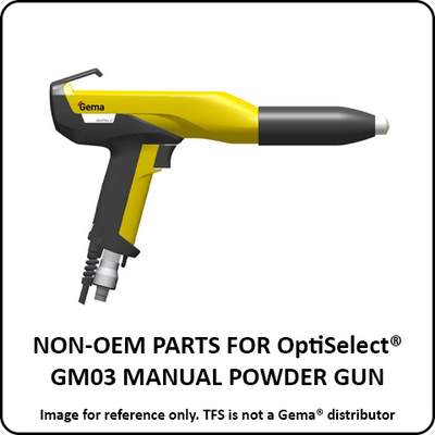 Non-OEM Parts For Gema® OptiSelect® GM03 Manual Powder Gun