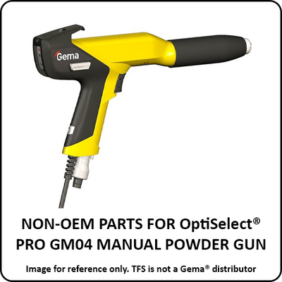 Non-OEM Parts For Gema® OptiSelect® GM04 Pro Manual Powder Gun