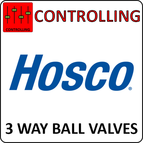 Hosco Controlling - 3 Way Ball Valves