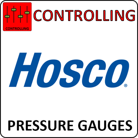 Hosco Controlling - Pressure Gauges