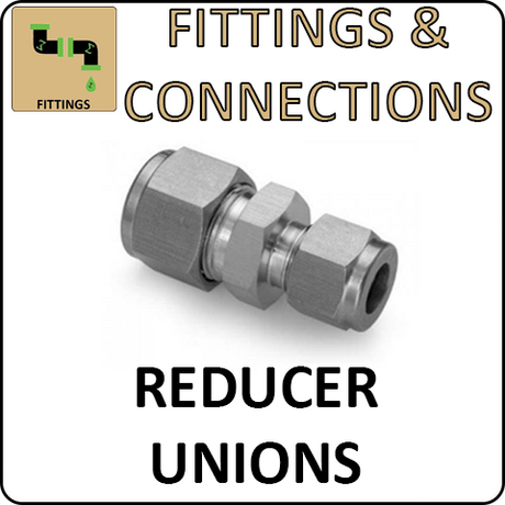 Hosco Fittings and Connections - 316 Stainless Steel Compression & Instrumentation Fittings - Reducer Unions