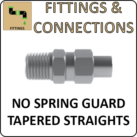 Hosco Fittings and Connections - Hose and Tubing - No Spring Guard Tap