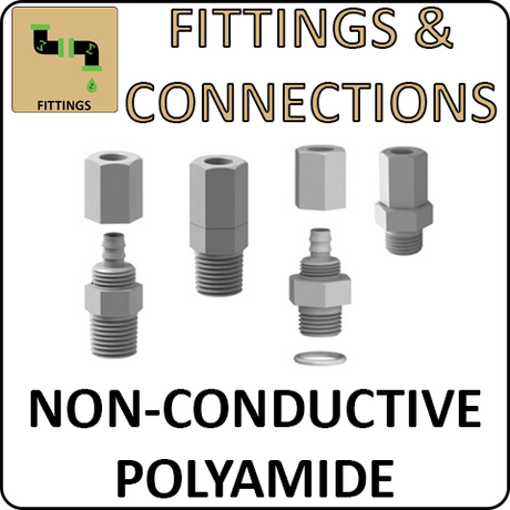 Hosco Fittings and Connections - Hose and Tubing - Non-Conductive Polyamide
