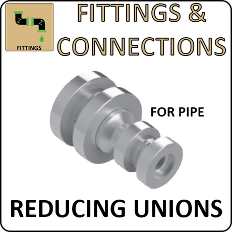 Hosco Fittings and Connections - Prefis™ Connectors - Reducing Unions for Pipe