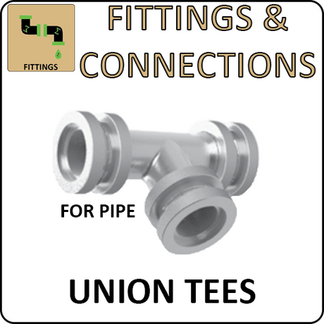 Hosco Fittings and Connections - Prefis™ Connectors - Union Tees for Pipe