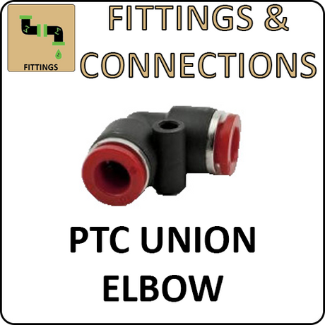 Hosco Fittings and Connections - Push to Connect Fittings - PTC Union Elbows