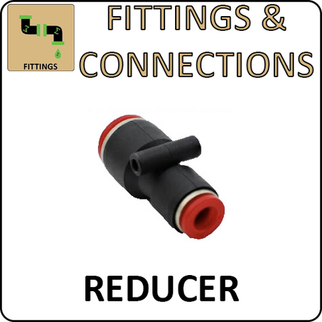 Hosco Fittings and Connections - Push to Connect Fittings - Reducers