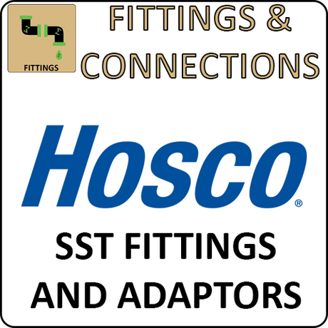 Hosco Fittings and Connections - SST Fittings and Adaptors
