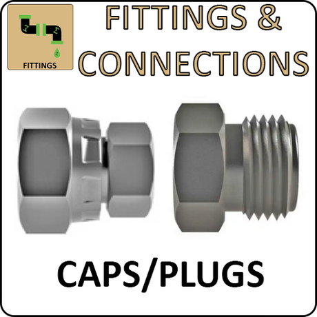 Hosco Fittings and Connections - SST Fittings and Adaptors - Caps and Plugs