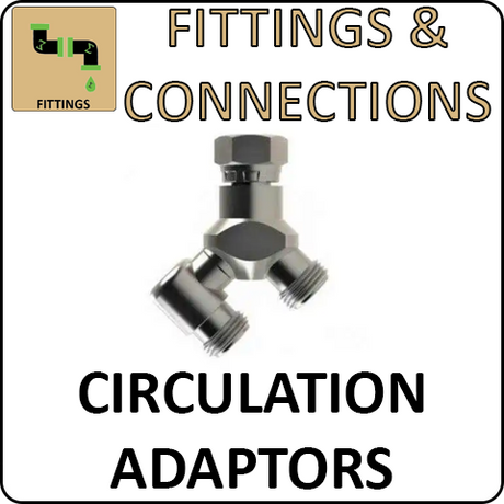 Hosco Fittings and Connections - SST Fittings and Adaptors - Circulation Adaptors