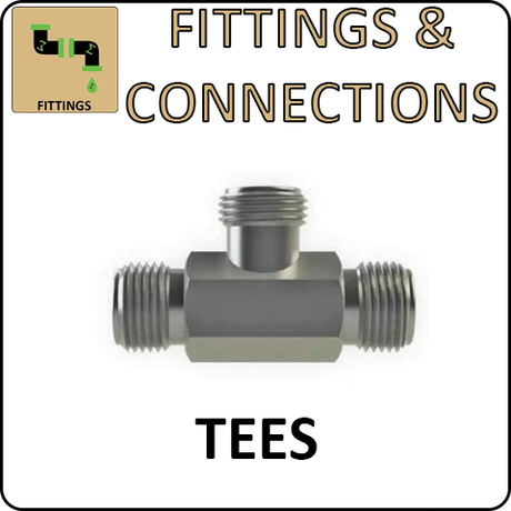 Hosco Fittings and Connections - SST Fittings and Adaptors - SST Tees