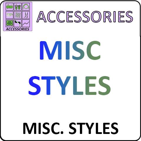 Pirate Brand Misc. Styles of Accessories