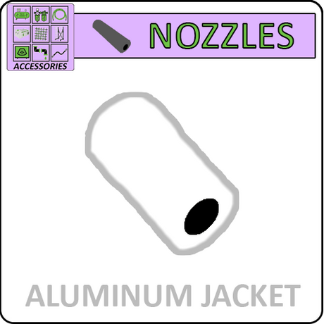 Pirate Brand Aluminum Jacket Nozzles