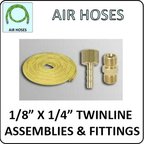 Pirate Brand 1/8" x 1/4" Twinline Assemblies and Fittings