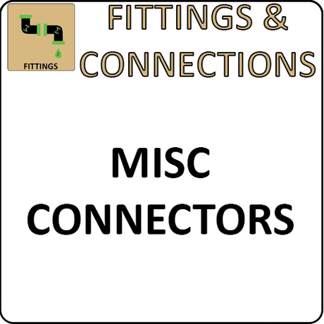 Pirate Brand Fittings & Connections - Misc Connectors