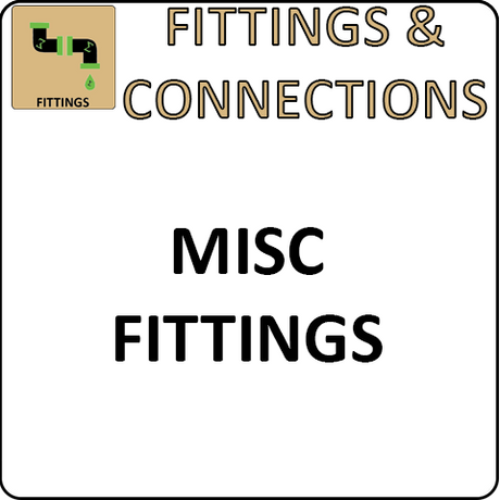 Pirate Brand Fittings & Connections - Misc Fittings