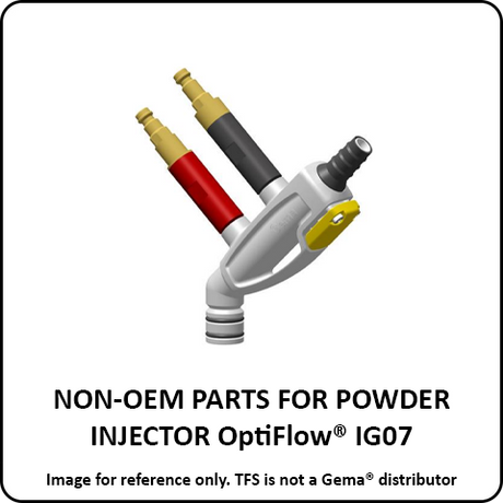 Non-OEM Parts For Gema® Powder Injector OptiFlow® IG07
