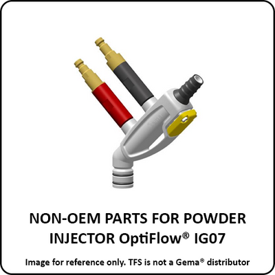 Non-OEM Parts For Gema® Powder Injector OptiFlow® IG07