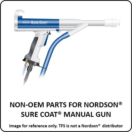 Non-OEM Parts For Nordson® Sure Coat® Manual Powder Spray Gun