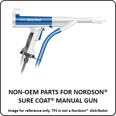 Non-OEM Parts For Nordson® Sure Coat® Manual Powder Spray Gun