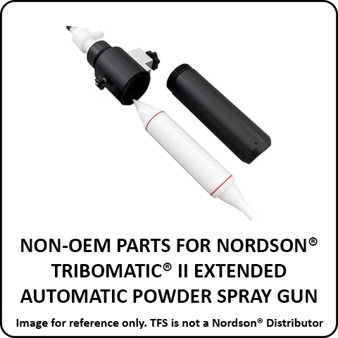 Non-OEM Parts For Nordson® Tribomatic® II Extended Automatic Powder Spray Gun