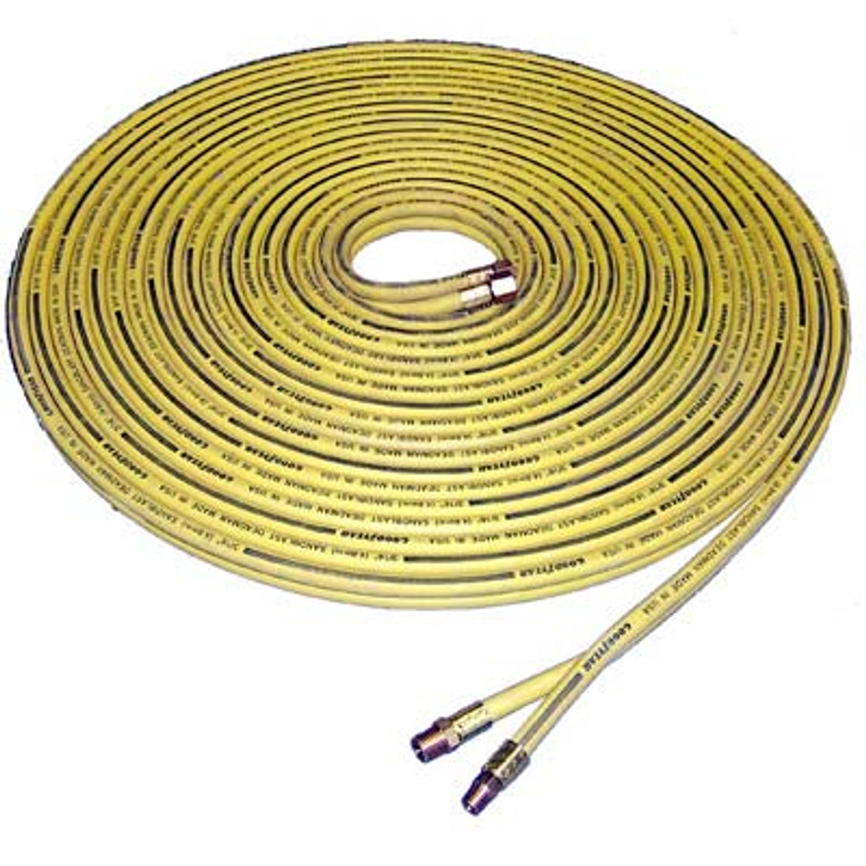 Pirate Brand - Hose, TWINLINE Control, Assembly, Yel/Yel w/Black Stripe, Nominal, 3/16" ID X 30'