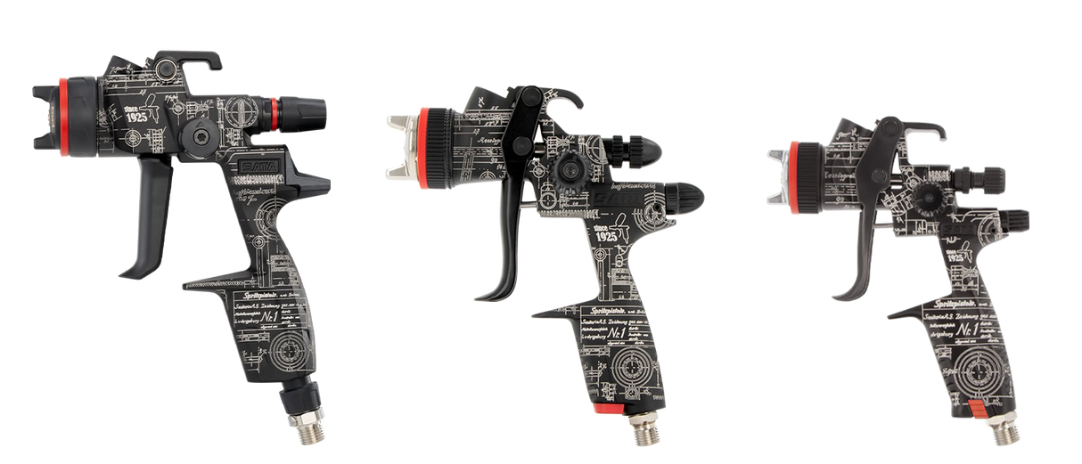 SATA 100 Years Edition VIP Case - 3 Spray Guns