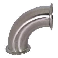 90° Clamp Elbow 1" 316L Stainless Steel